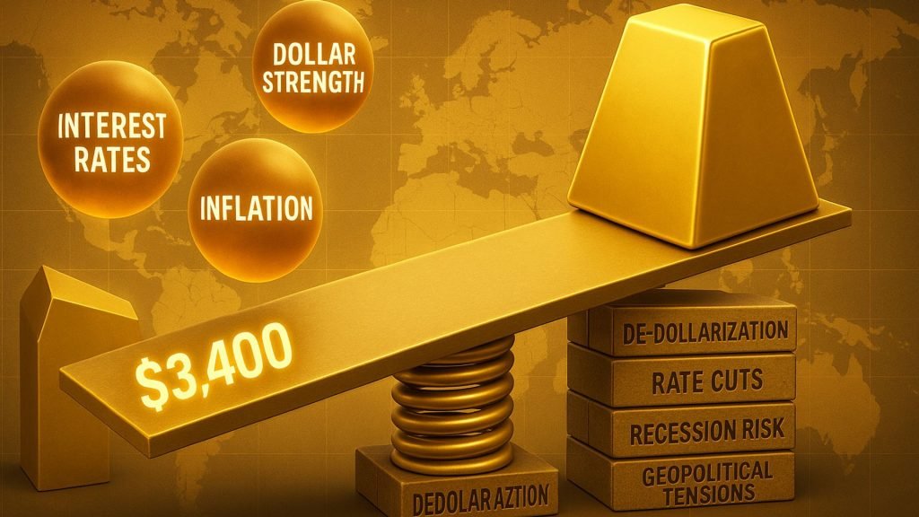 Gold price rises