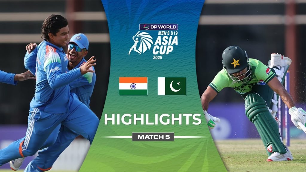 Pakistan vs India Under-19 World Cup Match Highlights Pakistan vs India Under-19 World Cup Match Highlights