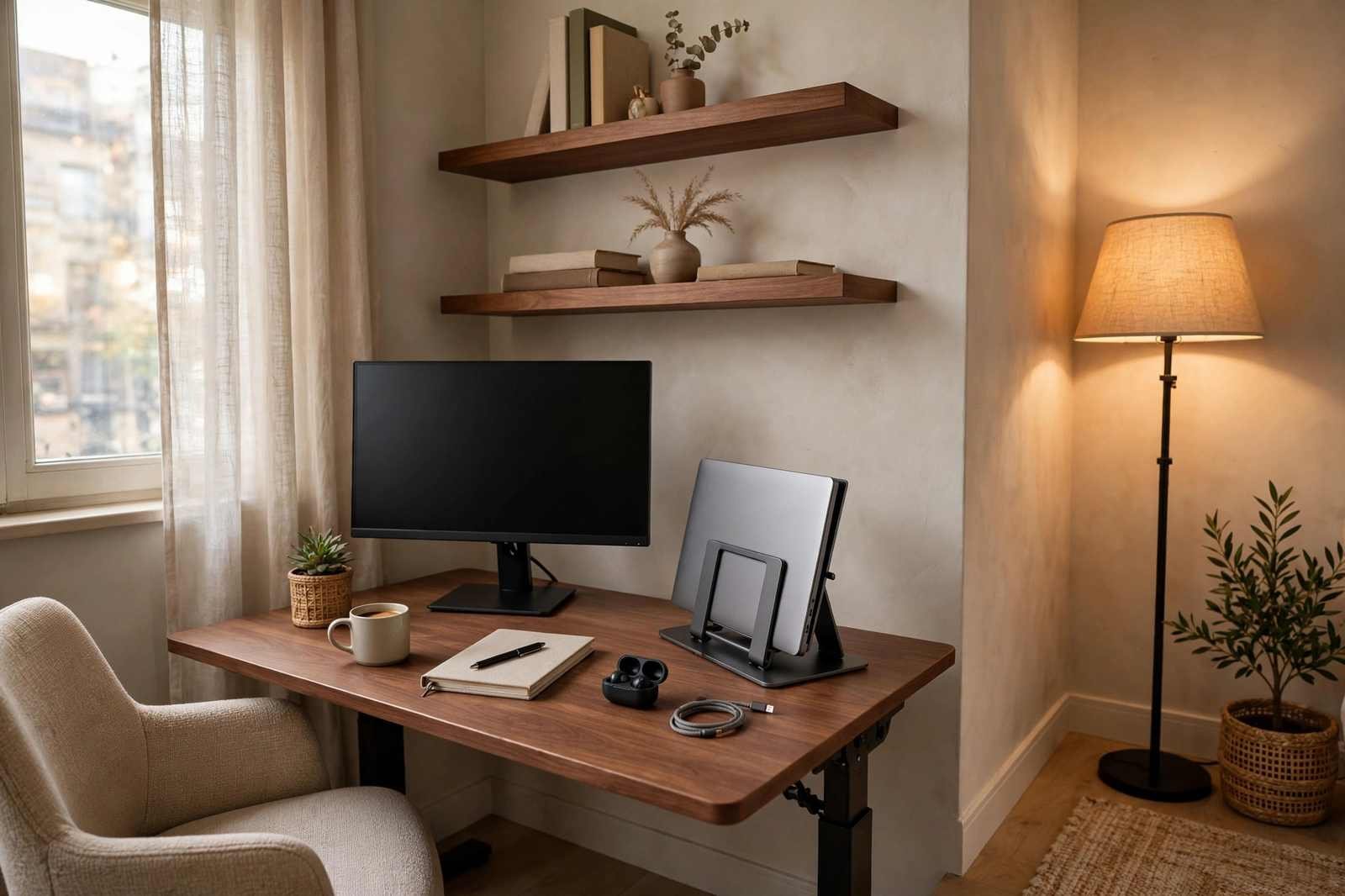 productive home workspace design