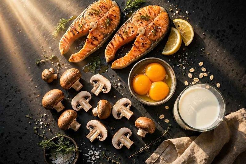 vitamin D rich foods sunlight